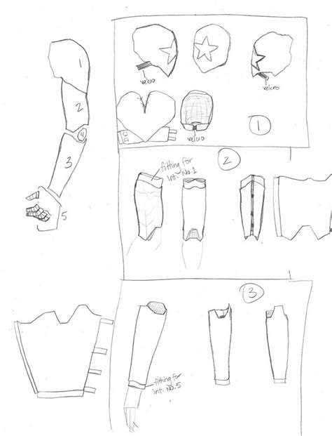 winter soldier arm template|Iba pa.